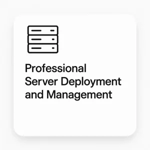Configuración y mantenimiento de servidores empresariales.
