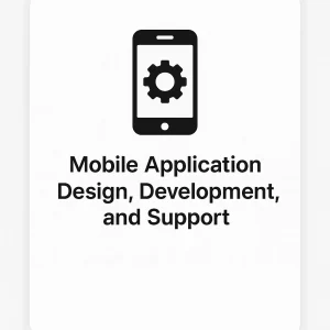 Creación de apps móviles funcionales para distintos dispositivos.