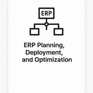 Integración de soluciones empresariales para gestión eficiente de recursos.