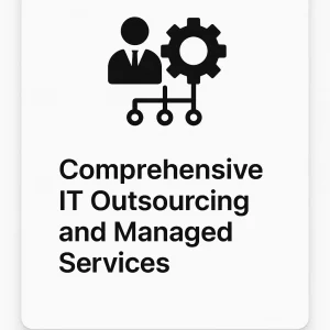 Externalización completa de servicios tecnológicos empresariales.