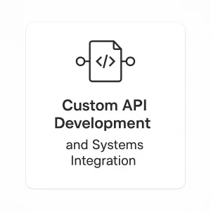 Conexión de plataformas mediante interfaces de programación.
