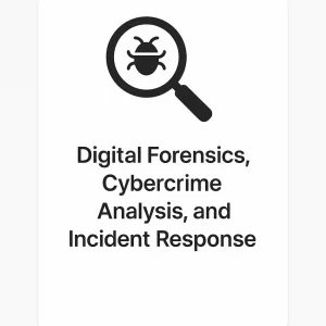 Investigación de ataques digitales y recuperación de sistemas afectados.